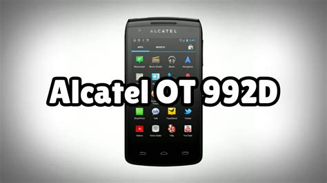 alcatel OT-992D