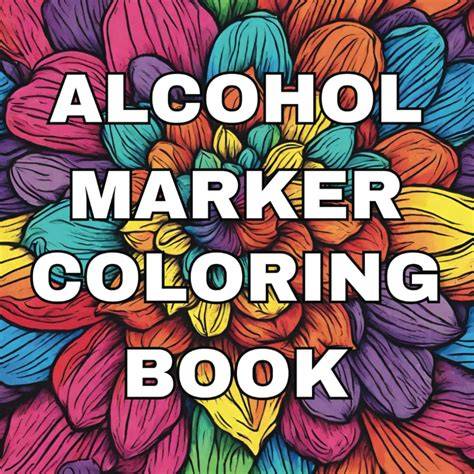 alcohol coloring book