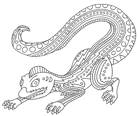 alebrijes coloring pages pdf