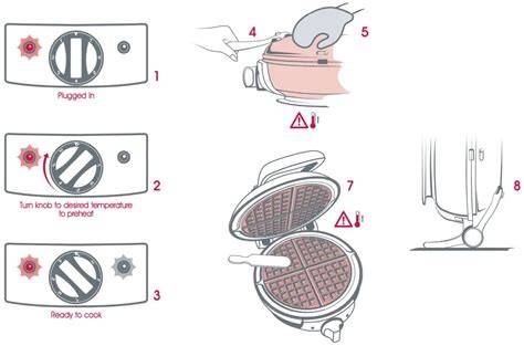 all clad waffle maker instructions
