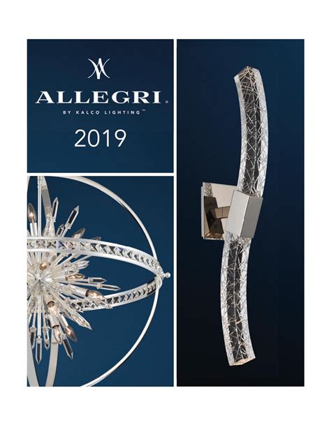 Allegri Lighting Catalog