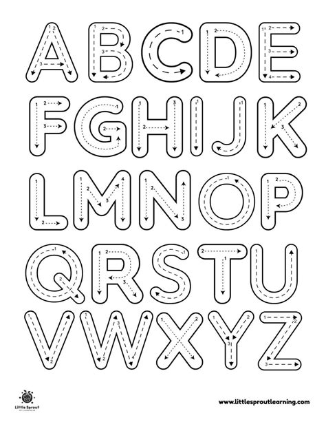 alphabet coloring
