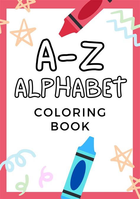 alphabet coloring book pdf