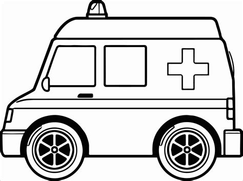 ambulance coloring pages pdf