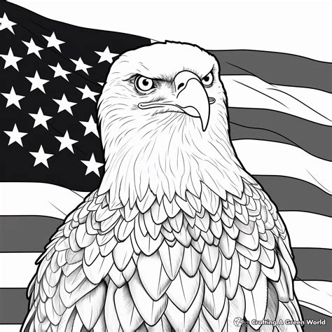 american eagle coloring pages