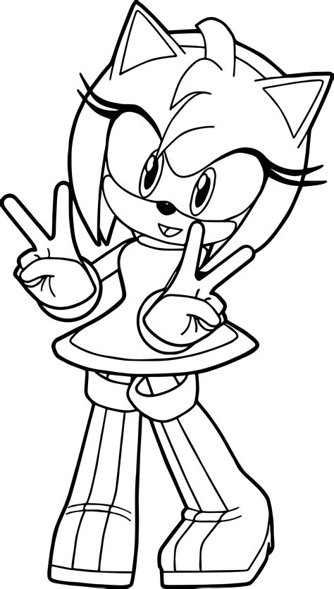 amy coloring pages