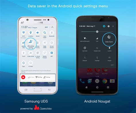 Android built-in data saver