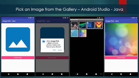 android pick images from gallery