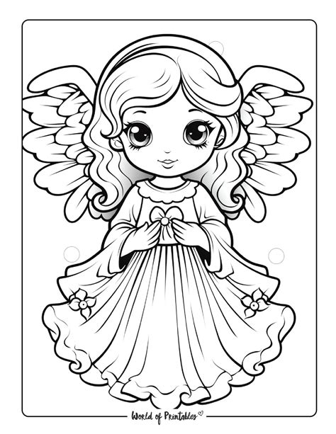angel coloring pages