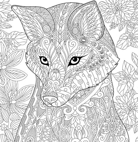 animal hard coloring pages