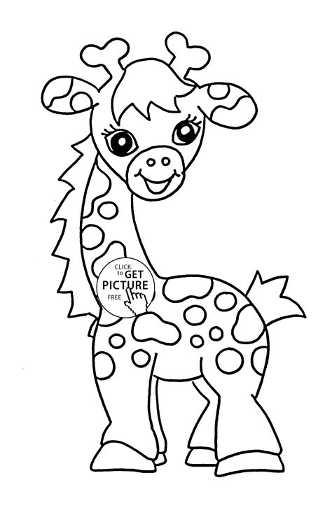 animals to print and color