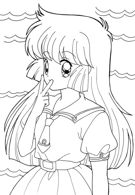 anime coloring pictures