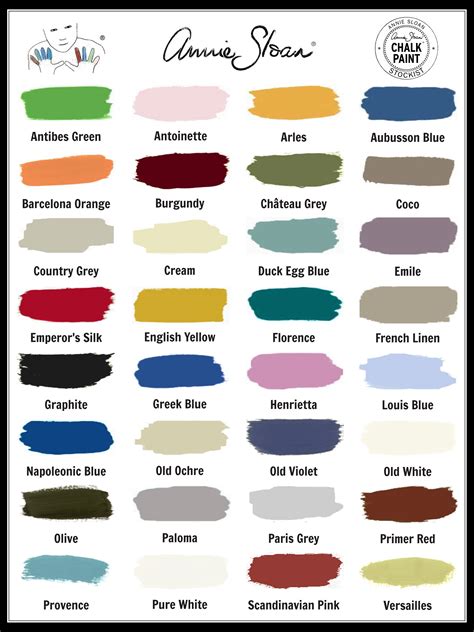 Annie Sloan Chalk Paint Colors Effy Moom Free Coloring Picture wallpaper give a chance to color on the wall without getting in trouble! Fill the walls of your home or office with stress-relieving [effymoom.blogspot.com]