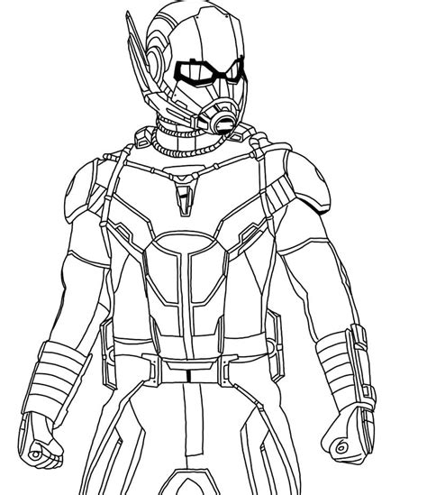 ant man coloring pages