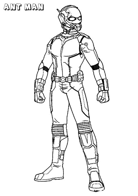 antman coloring pages