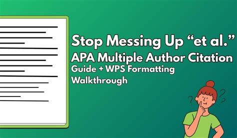 Apa Citation Walkthrough
