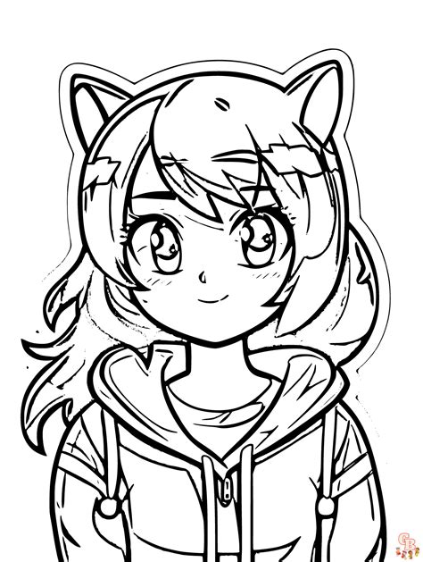 aphmau coloring pages printable