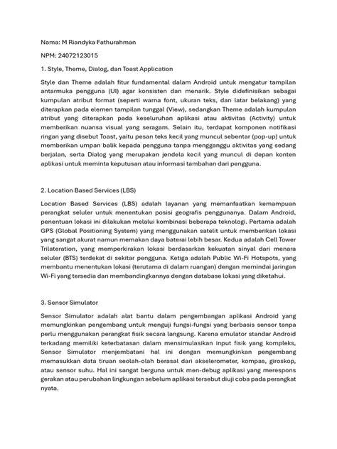 Fitur Utama yang Dicari dalam Aplikasi PDF Android