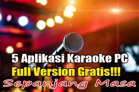 Aplikasi Karaoke Laptop Offline Indonesia