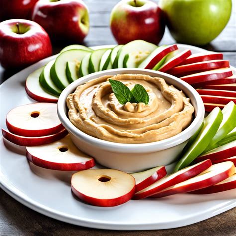 apples and hummus