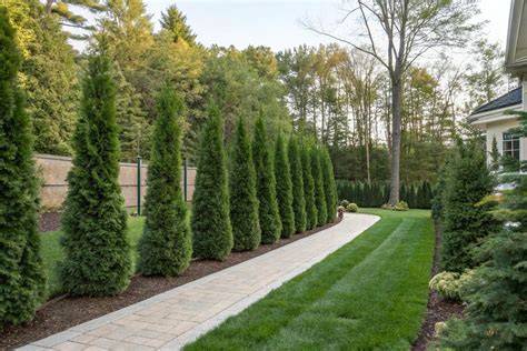 arborvitae landscape ideas