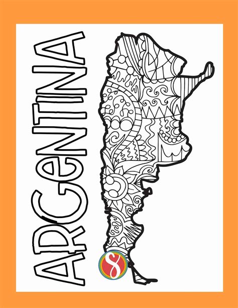 argentina coloring pages