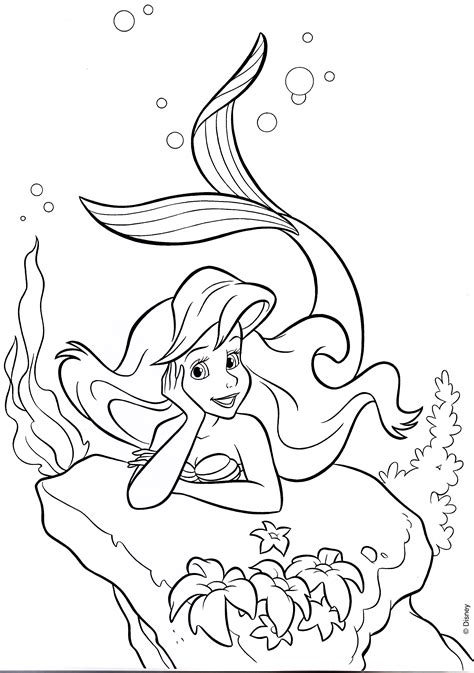 Ariel Coloring Pages Coloring Wallpapers Download Free Images Wallpaper [coloring654.blogspot.com]