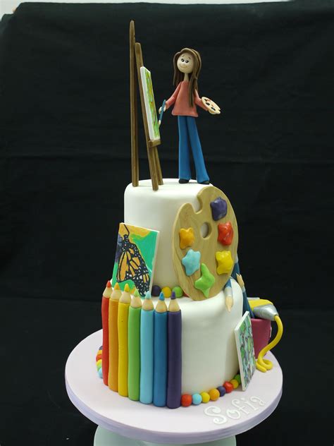 artist cake