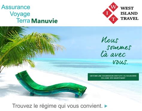 assurance voyage Manuvie assistance