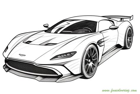 aston martin coloring pages