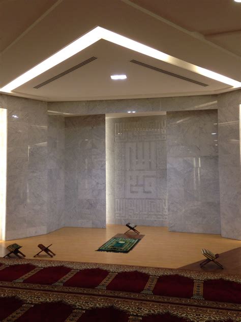asymmetrical designs prayer room ceiling