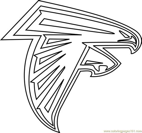 atlanta falcons coloring pages