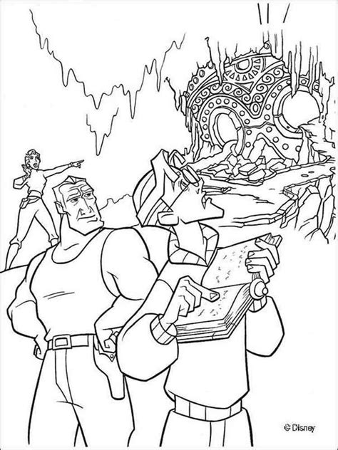 atlantis coloring pages