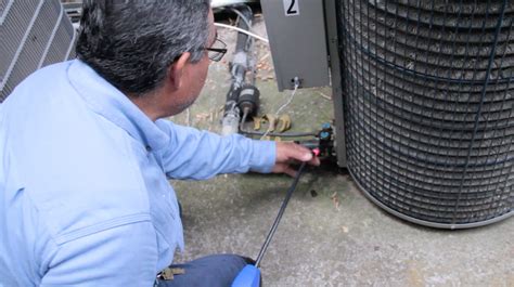 fix any leaking refrigerant lines