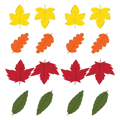 Autumn Printable Leaves