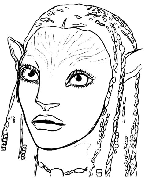 avatar 2 coloring pages