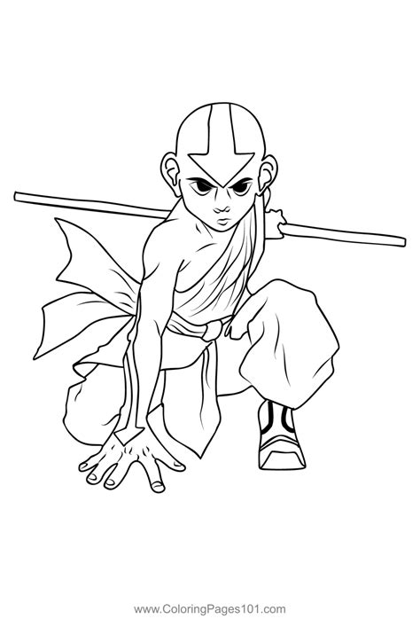 avatar coloring pages printable