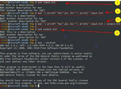 awk without printing newline