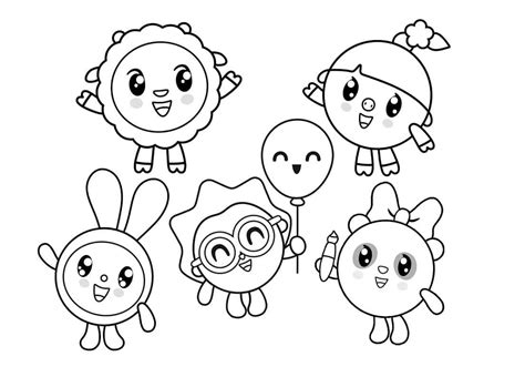 babyriki coloring pages