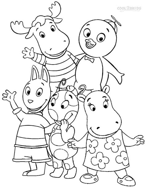 backyardigans coloring pages
