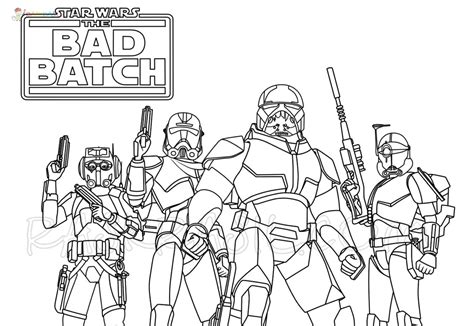 bad batch coloring pages