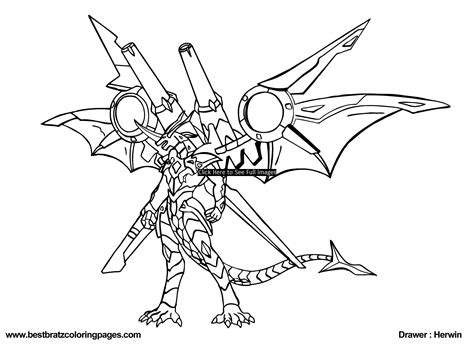 bakugan geogan rising coloring pages