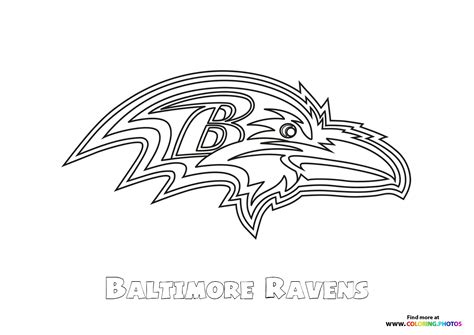 baltimore ravens coloring pages