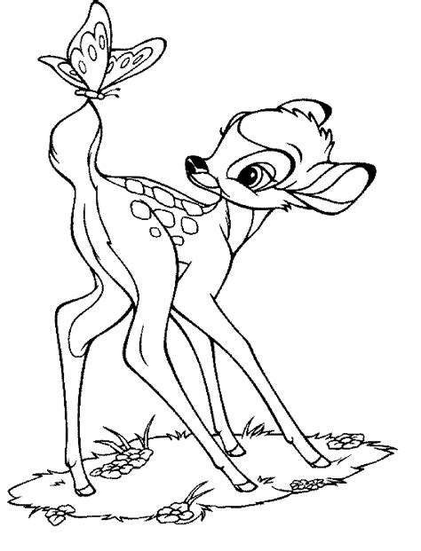 bambi coloring book