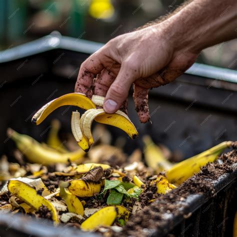 banana peels compost