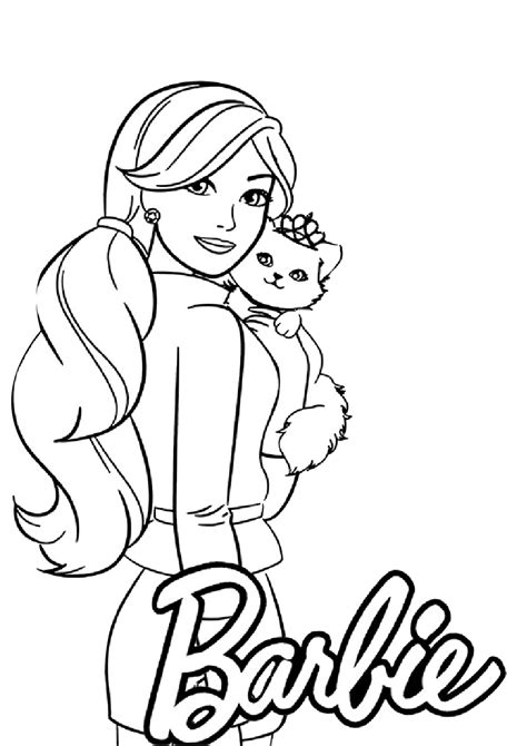 barbie colouring book pdf free download