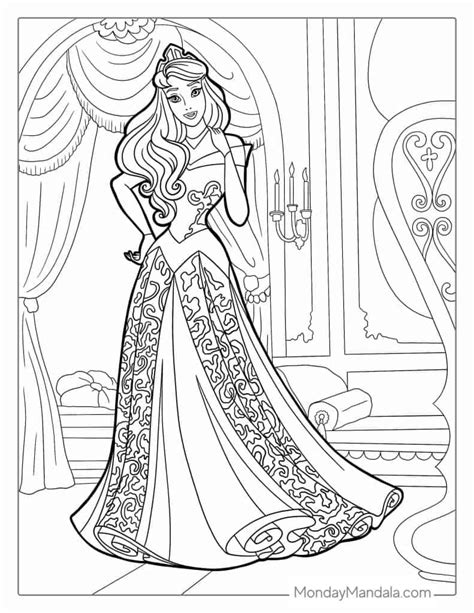 barbie princess coloring pages pdf