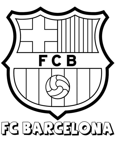 barcelona coloring pages