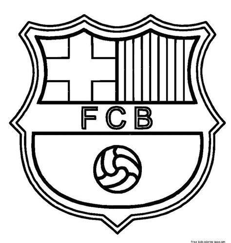 barcelona coloring pages