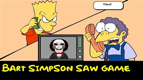 Bart Simpson Saw Game Walkthrough 1